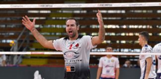 Sir, Travica: "Emozionato per la prima gara con questa maglia". Il palleggiatore di Perugia: "Felice di ricominciare a giocare, ma contro Modena conterà solo il risultato"