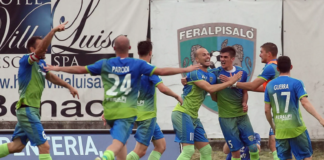 Feralpi da 10, Grifo in punizione all'Inferno. I lacustri espugnano Cesena e volano al comando della classifica. Il Perugia continua nel solco della scorsa stagione