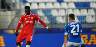 Il Perugia ritrova Konatè, non Negro. Il centrocampista negativo al tampone, il difensore ancora non è pronto. Incertezza su Favalli