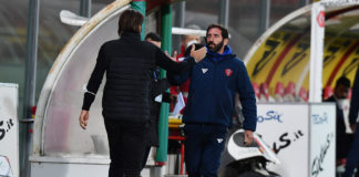 Caserta: "Cinico e cattivo, questo il Grifo che voglio". Il tecnico del Perugia: "La fluidità di gioco arriverà più avanti, l'atteggiamento non deve cambiare. 3-5-2 ci sta dando soddisfazioni"