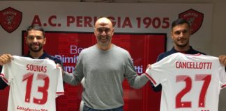 Sounas e Cancellotti: "Perugia, che occasione". I due nuovi grifoni si sono presentati in conferenza stampa 