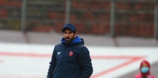 Caserta: "Gubbio? Occhio alle ripartenze". Il tecnico del Grifo: "Cinismo e coperture preventive, questa la ricetta per vincere il derby"