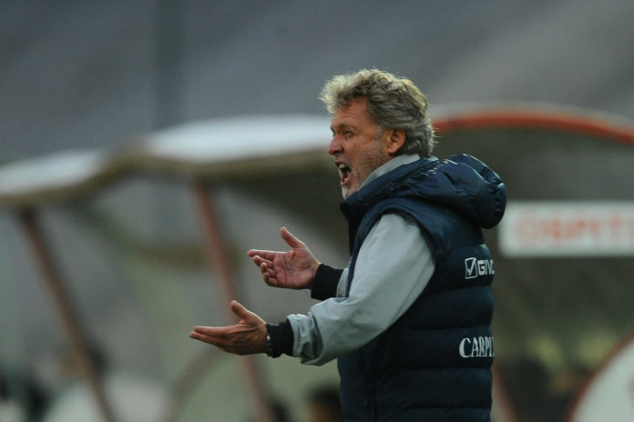 Il modulo utilizzato da Pochesci è il 3-4-1-2, nell’ultima gara, il derby vinto contro il Modena, il tecnico ha schierato Rossi tra i pali, Venturi, Gozzi e Sabotic in difesa, Marcellusi, Ghion, Fofana e Lomolino a centrocampo con Mastour a sostegno delle due punte De Cenco e Giovannini.