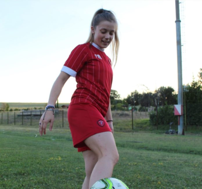 L'attaccante biancorossa: 