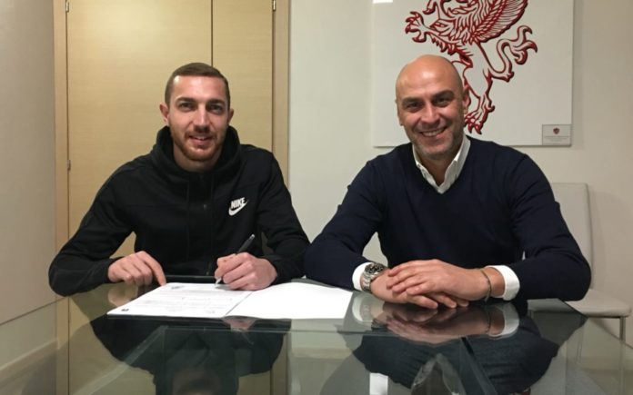 Ufficiale: Di Noia è un nuovo Grifone. Il centrocampista arriva in prestito con diritto e obbligo di riscatto