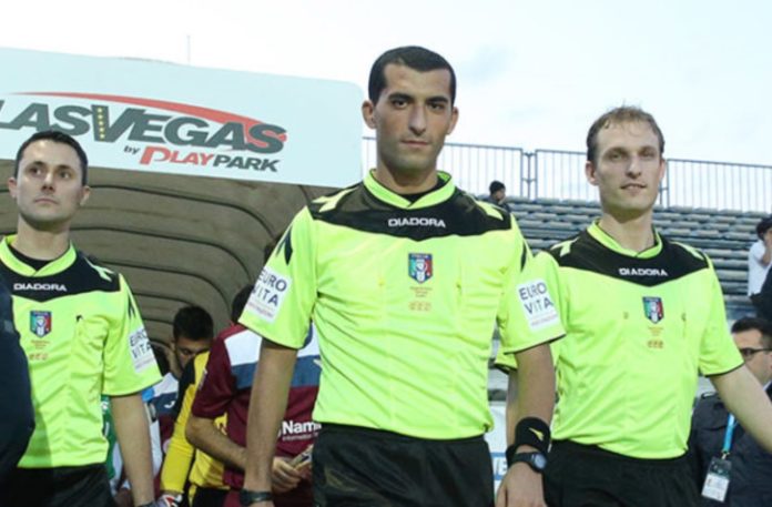 Grifo: a Fano arbitra un barese. Per il match del 