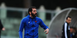 Caserta: "Stringiamo i denti". Il tecnico del Grifo: "A Verona è emergenza in difesa, valuterò cosa cambiare. Virtus squadra in palla che non molla mai"