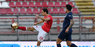 Il Perugia perde Negro. Il difensore operato al ginocchio dopo l'infortunio con la Samb