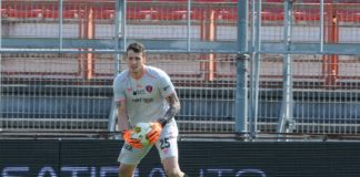 Minelli: "Ho aspettato con pazienza il mio momento". Il portiere del Grifo: "Non ho fatto nulla, ma grazie a Kouan che ci ha salvato in un episodio"