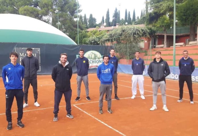 Junior Tennis Perugia: la B2 maschile ai nastri di partenza. La squadra capitanata da Lepri scenderà in campo il 16 Maggio per la prima gara 