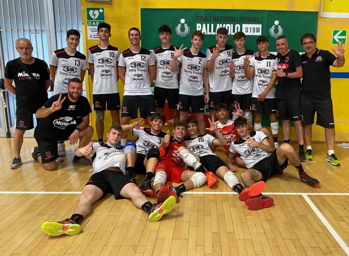 Sir, under 19: decimo posto ai nazionali. L’opposto Iovieno miglior realizzatore della manifestazione con 98 punti