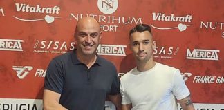 Perugia: Santoro è un nuovo grifone. Contratto pluriennale per il centrocampista proveniente dal Teramo