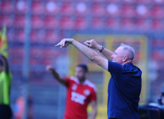 Il tecnico del Perugia: "Chi non ha giocato è perchè non stava bene". Ghion: "Complimenti al portiere dell'Alessandria"