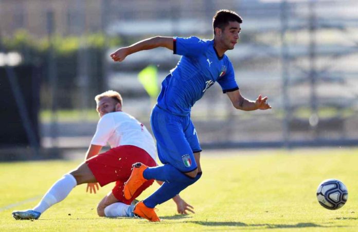 Ultimi minuti in campo per il grifone nel match contro il Lussemburgo