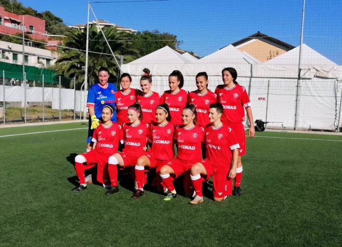 Le biancorosse cadono a Pian di Massiano per 2-0 contro lo Spezia. Ora lo scontro salvezza con la Pistoiese