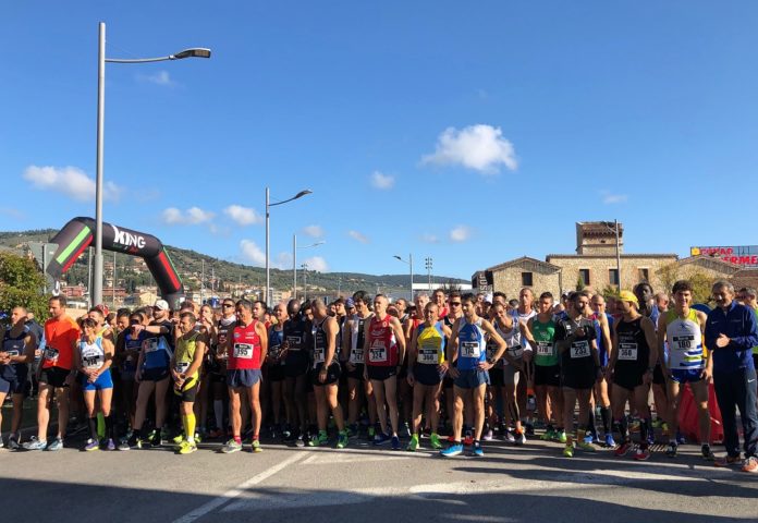 Il tracciato è di 11 chilometri e attraversa le campagne corcianesi