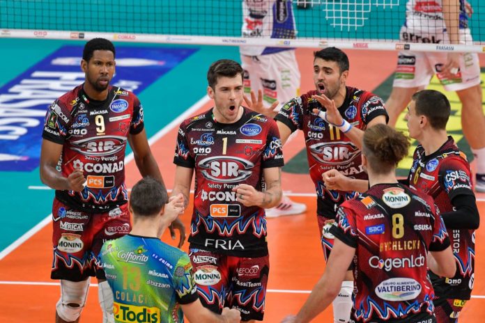 Perugia, trascinata da un super Leon, batte in tre set una Itas orfana di Michieletto 