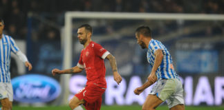 Il regista: "Scritta un'altra pagina di storia, avanti con tigna". Il difensore: "Ecco il nostro credo"