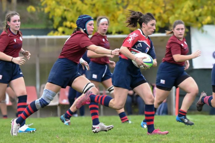 La squadra femminile del Rugby Perugia trionfa per 34-5 tra le mura amiche. Under 15 k.o. contro lo Junior