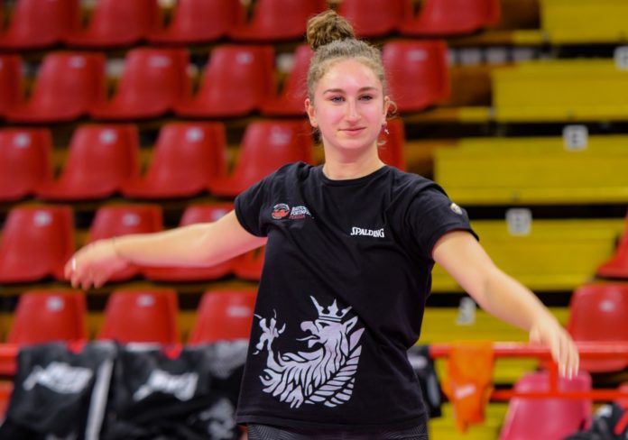 La palleggiatrice della squadra di B2 sarà a Milano dal 21 al 23 Novembre