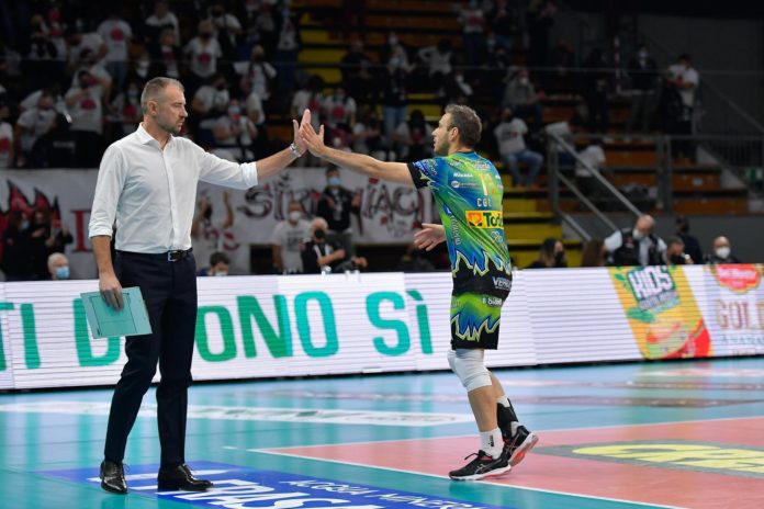 Il tecnico della Sir commenta il successo di Padova