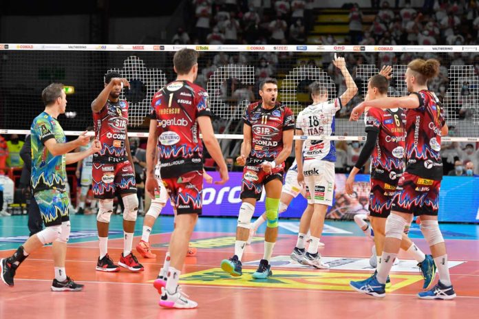 Ricezione ottima e pochi errori in attacco, Patry e Jaeschke i pericoli principali. Travica: 