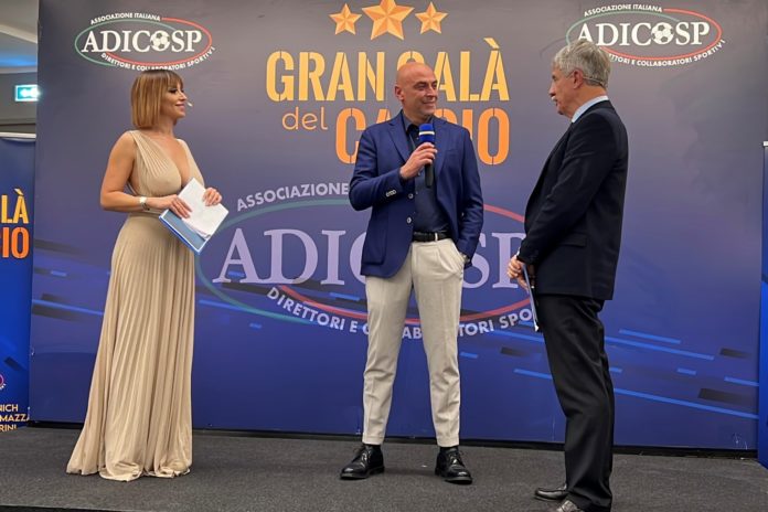 Il D.s. del Perugia ha ricevuto il riconoscimento come miglior dirigente della Serie C della scorsa stagione 