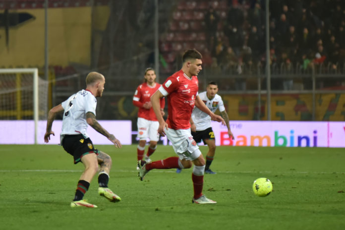 Il difensore del Perugia dopo l'1-1 con la Spal: 