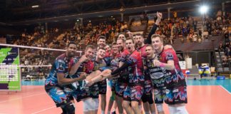 Altra vittoria netta in Champions League. Giannelli e compagni sbrigano la pratica in tre set 