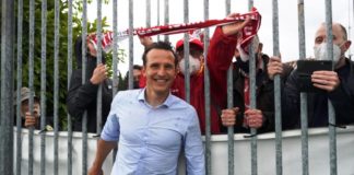 L'ex capitano del Grifo non ricoprirà più la carica di direttore generale