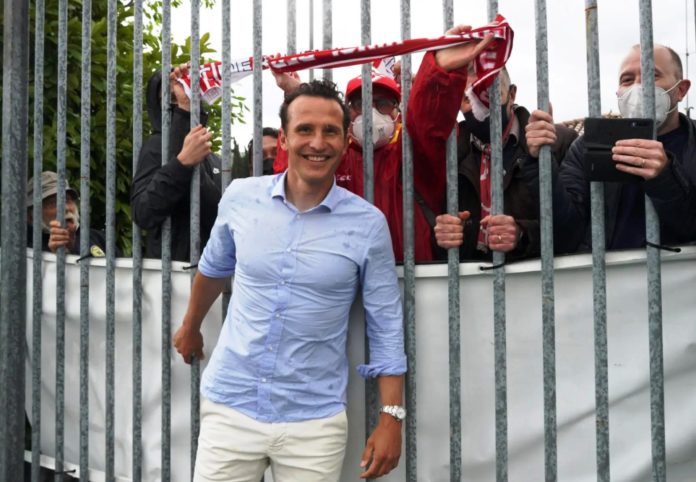 L'ex capitano del Grifo non ricoprirà più la carica di direttore generale