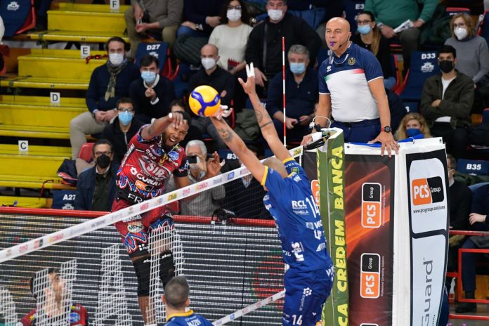 La Sir in campo al PalaPanini in diretta su Rai Sport