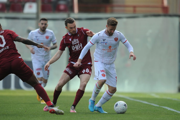 Chichizola; Sgarbi, Angella, Dell’Orco; Falzerano (29′ st Ferrarini), Segre, Burrai, Beghetto (17′ st Lisi); D’Urso (1′ st Matos); De Luca (36′ st Carretta), Olivieri (17′ st Santoro).