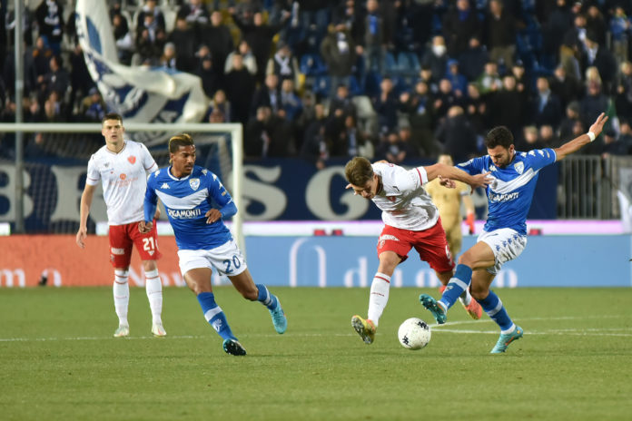 PERUGIA: (3-4-1-2) Chichizola; Sgarbi, Curado, Dell'Orco; Ferrarini, Segre, Burrai, Beghetto (1' st Zanandrea); D'Urso (15' st Santoro); Olivieri (1' st Falzerano), De Luca (26' st Matos). A disp.: All.: Alvini