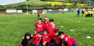 I piccoli atleti biancorossi protagonisti di grandi partite al torneo “Federico II” di Jesi