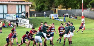 I ragazzi di Giorgetti, in inferiorità numerica per le tante assenze, cadono 24-3 coi Centauri. Quelli di Magi giù con i “cugini” dello Junior