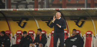 Il tecnico del Perugia: "Settimana difficile da gestire, lo staff ha fatto il possibile per recuperare tutti. Dell'Orco, Lisi e Matos da valutare"