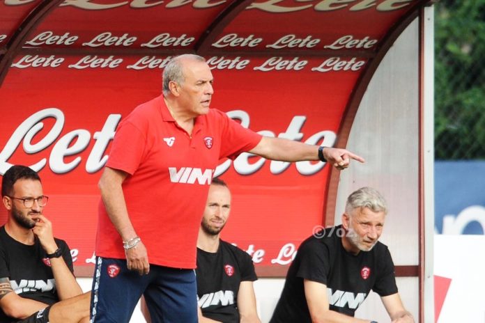 Il tecnico del Grifo dopo il test coi partenopei: 