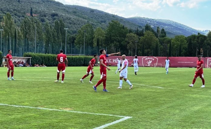 L'ultima tappa di avvicinamento alla Coppa Italia termina 2-0 per i biancorossi. In gol Melchiorri e Iannoni