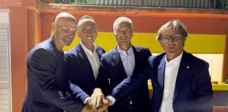 Serata di festa per il sodalizio gialloblu. I maestri: "Sempre grati al fondatore Poppy Vinti"