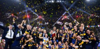 Il tecnico della Sir sulla vittoria 'mondiale': "Giocata una pallavolo incredibile, contento per Giannelli e Russo". Sirci: "Successo che fa bene al nostro movimento"