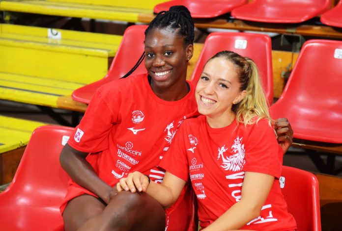 Le ragazze di Bertini affronteranno in allenamento congiunto Trevi e Scandicci. Nwakalor: 