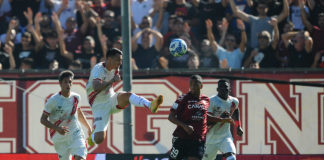 10 per Melchiorri, mattatore della partita di Reggio Calabria. La Ternana si fa rimontare e sorpassare dal Genoa e perde la vetta