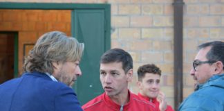 Bilancio di metà campionato per il vice-presidente e il tecnico del club biancorosso