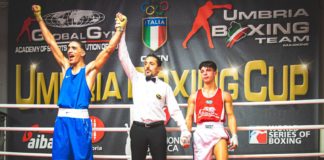 Ai nazionali va Nourdine Fahed Amannà del Perugia Fight 