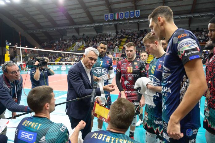 Il tecnico della Sir racconta l'importante successo di Lubiana in Champions