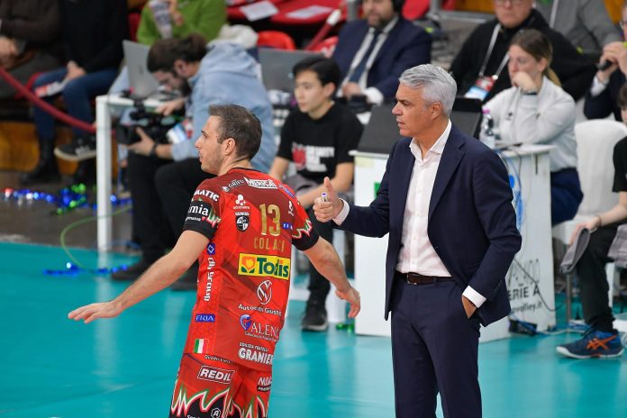 Il tecnico dopo l'accesso alla final four di Coppa Italia: 