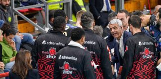 I Block Devils sudano in palestra in vista della final four a Roma 