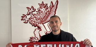 Il centrocampista si lega al Grifo fino a giugno 2023 con opzione per altri due anni 