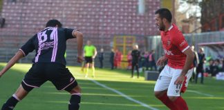 Brunori riprende i biancorossi all'89esimo e gela il "Curi"